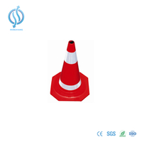500mm سلامة المخروط الأحمر